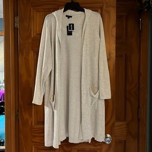 Verve Ami long hooded cardigan